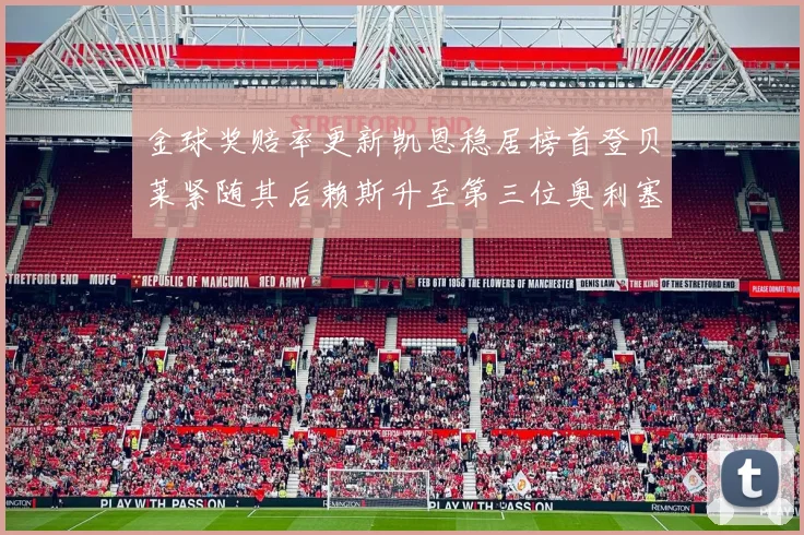 金球奖赔率更新凯恩稳居榜首登贝莱紧随其后赖斯升至第三位奥利塞排名下滑至第四