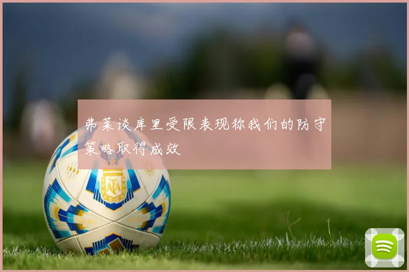 弗莱谈库里受限表现称我们的防守策略取得成效